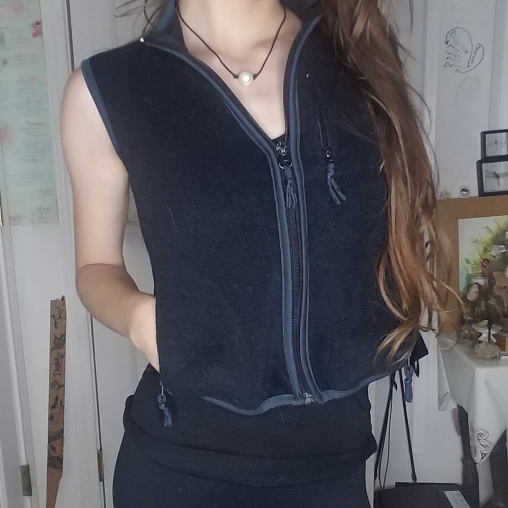 90s Zip Up Vest